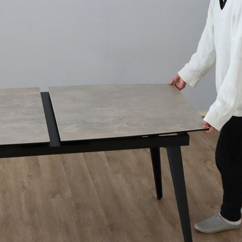 ダイニングテーブル セラミック 伸長式 140～170㎝ セラ | SEIKO-INTERIOR