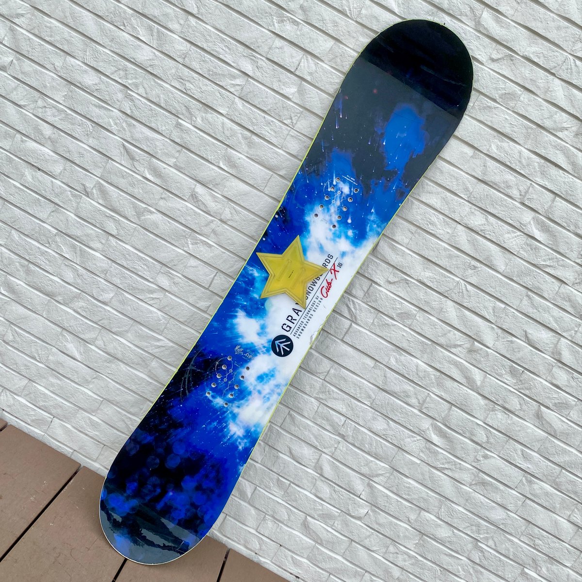 オフトレ用】GRAY グレイ CubX キッズ スノーボード 板 116 ボード