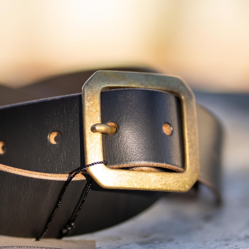 Black】MISSION DISTRICT GARRISON BELT | NATIVE