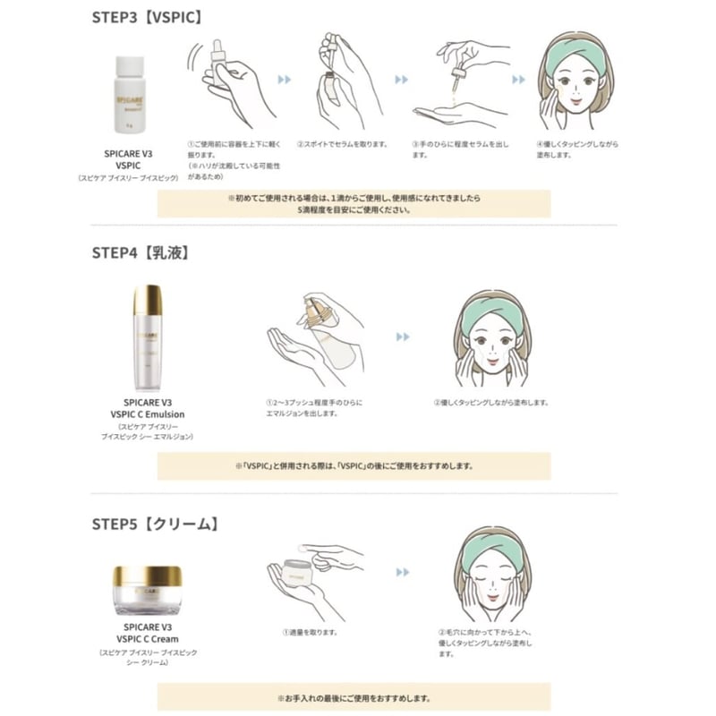 公式認定ストア】V3 VSPIC C エマルジョン（スピケアV3/乳液50ml