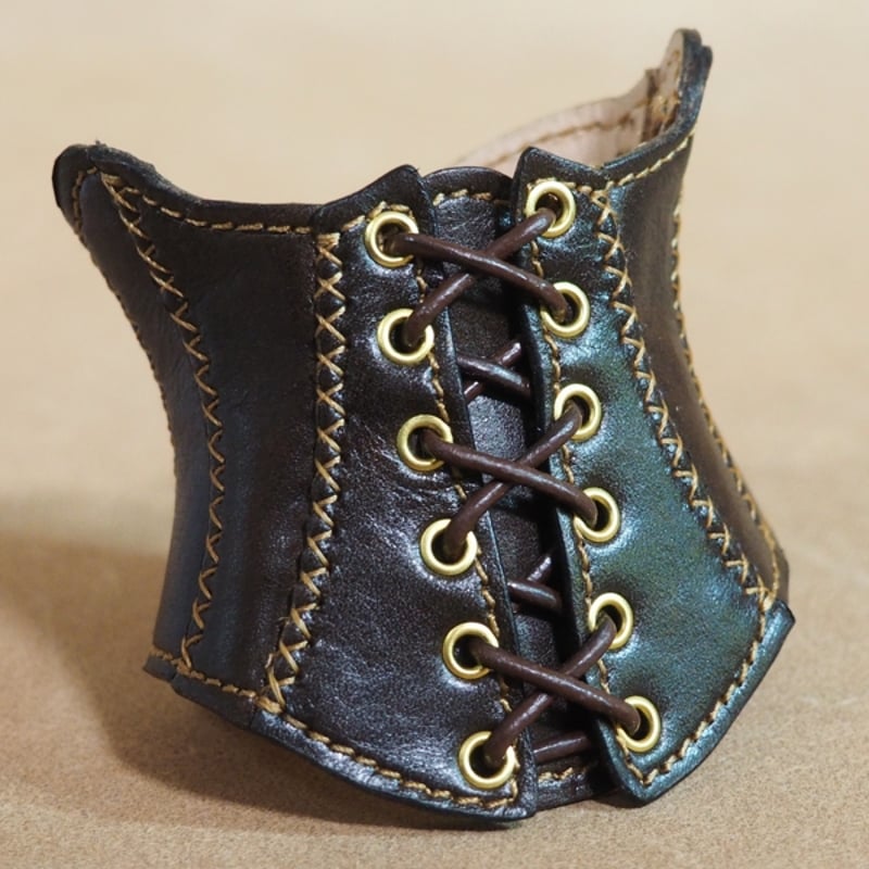 色指定製作)レザーロングコルセット(MDD用) (ID:MN108a-CO) | MALLM