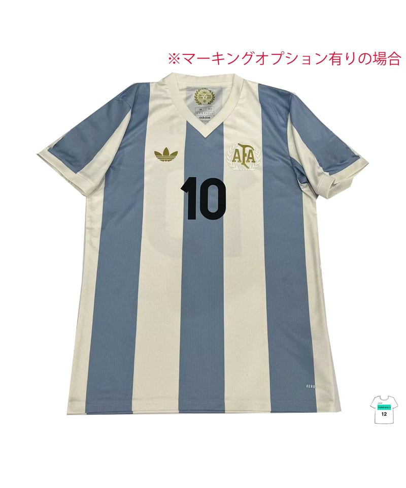 受注販売】Adidas 2024アルゼンチン代表 50周年ユニフォーム