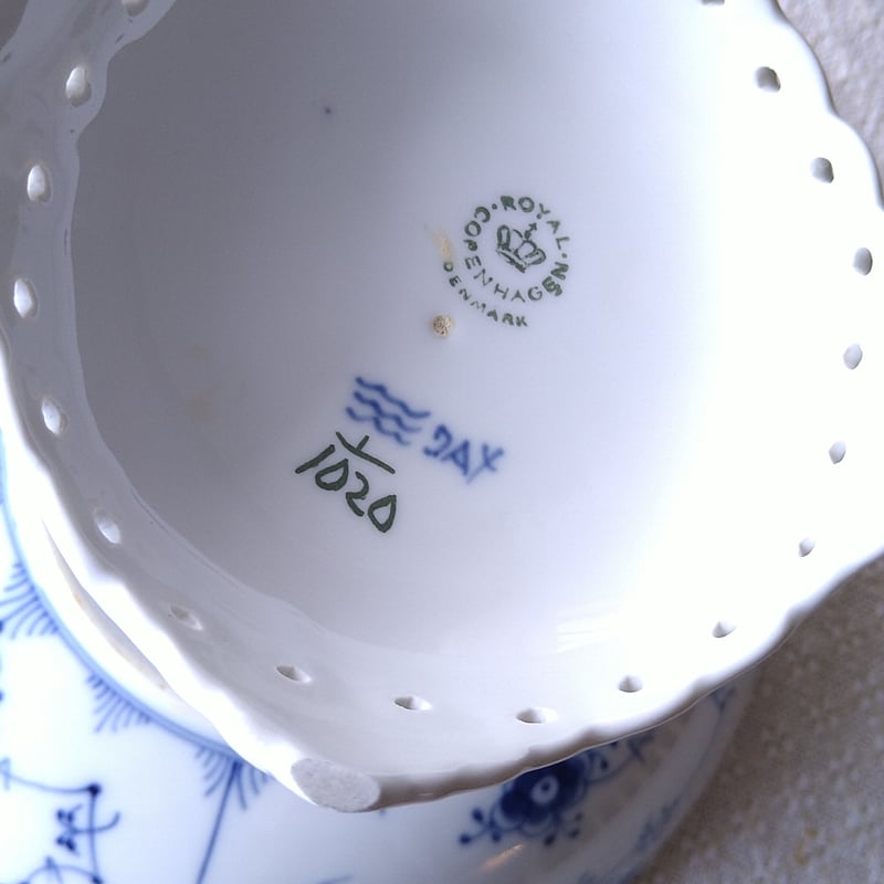 1975～1979年のRoyalCopenhagenロイヤルコペンハーゲンフルレースの