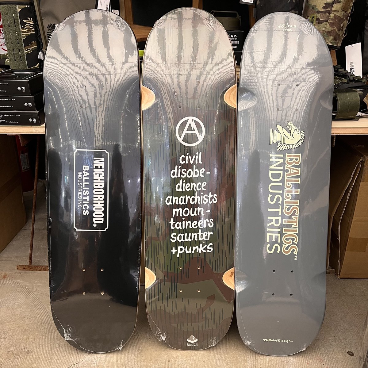 BALLISTICS】DECK＆CASE＆DECKTAPE | TENt o TEN