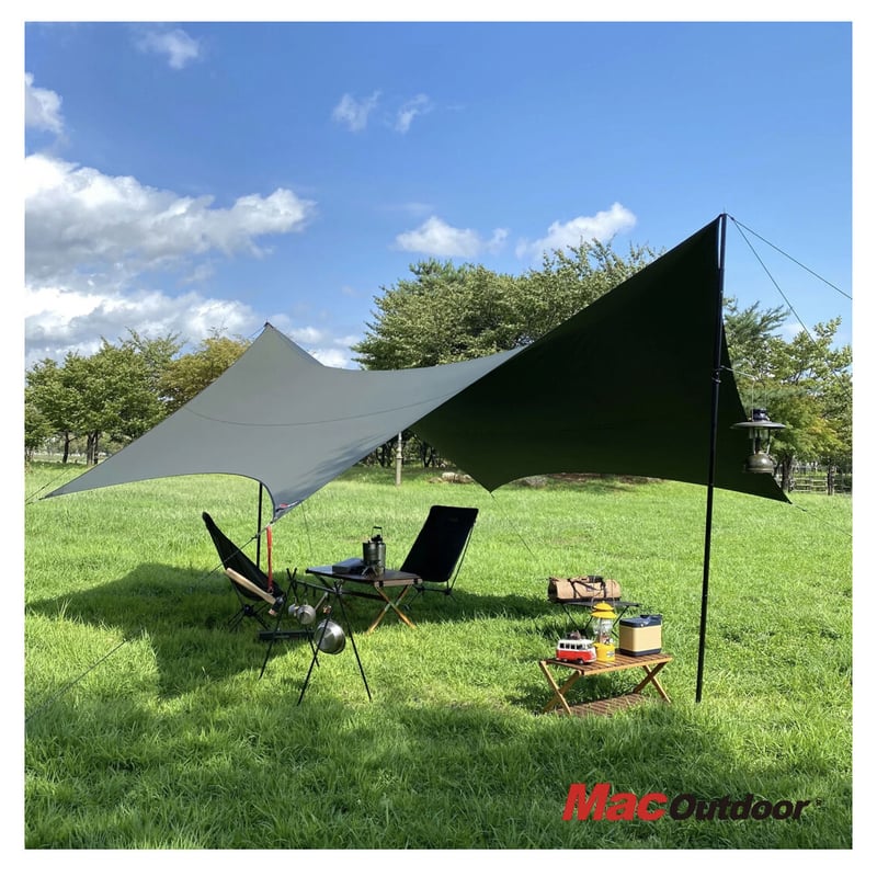 WANTKEY CAMP × MAC ONE タープセット Mac One】ヘキサタープ アームド