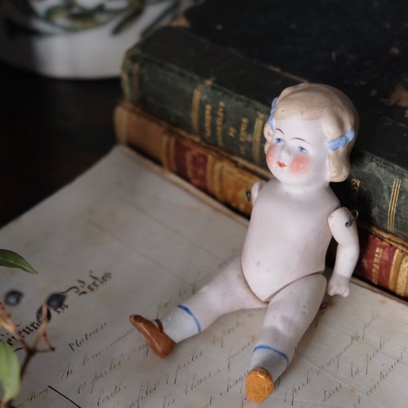 ドイツ製 ビスクドール ミニョネット 女の子 アンティーク ビンテージ