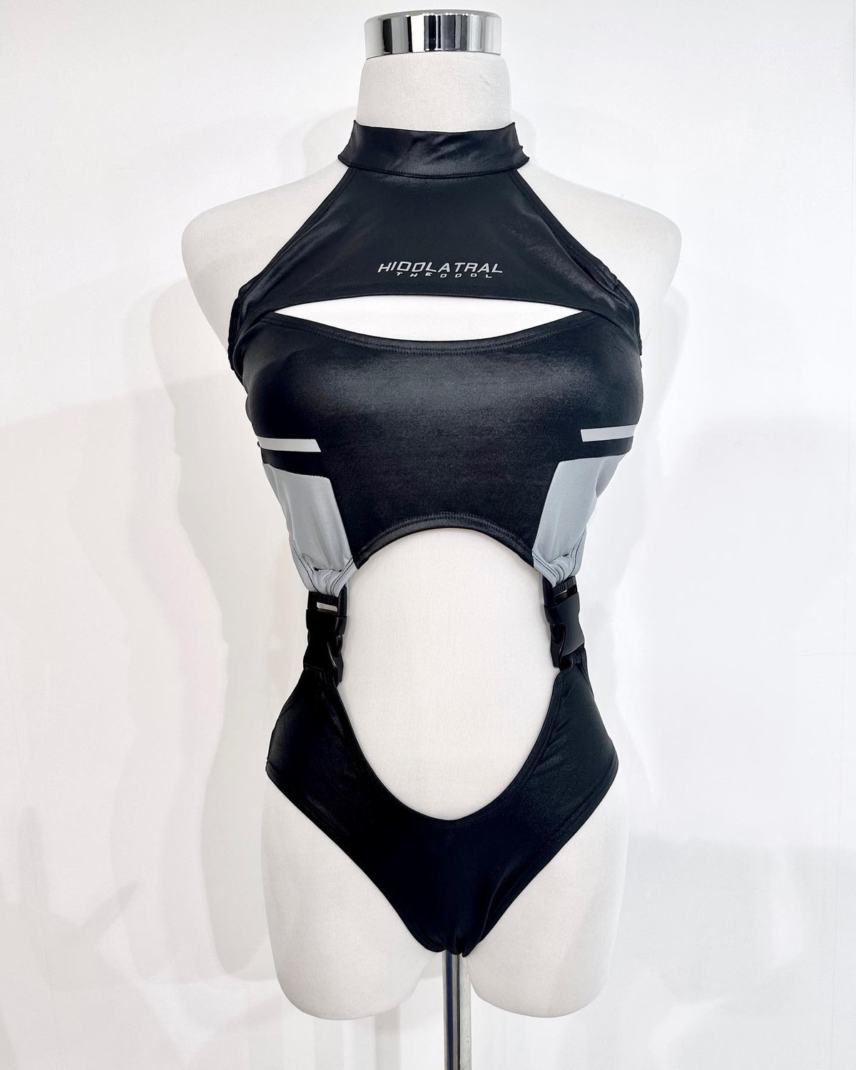 サイバージャージスイムウェア/レオタード 》BLACK | HIDOLATRAL THEODOL