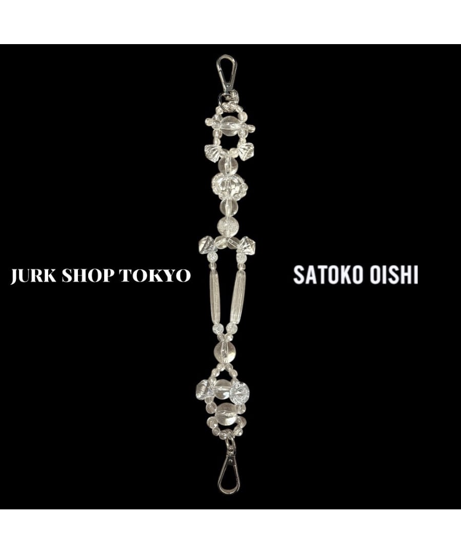 Satoko Oishi / short strap (clear) | JURK shop
