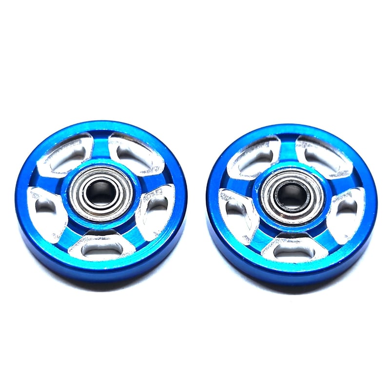 CNC加工 オールアルミベアリングローラー (13mm) | mindev(みんでぶ)