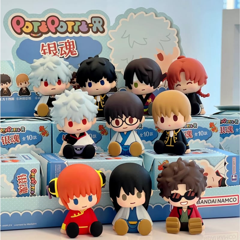 銀魂 × BANDAI万代】バンダイナムコ 中国限定 POTEPOTTE-R ミニ