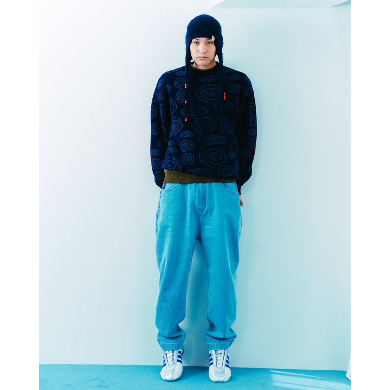 SOL soonerorlater / GURUGURU DENIM PANTS / INDI