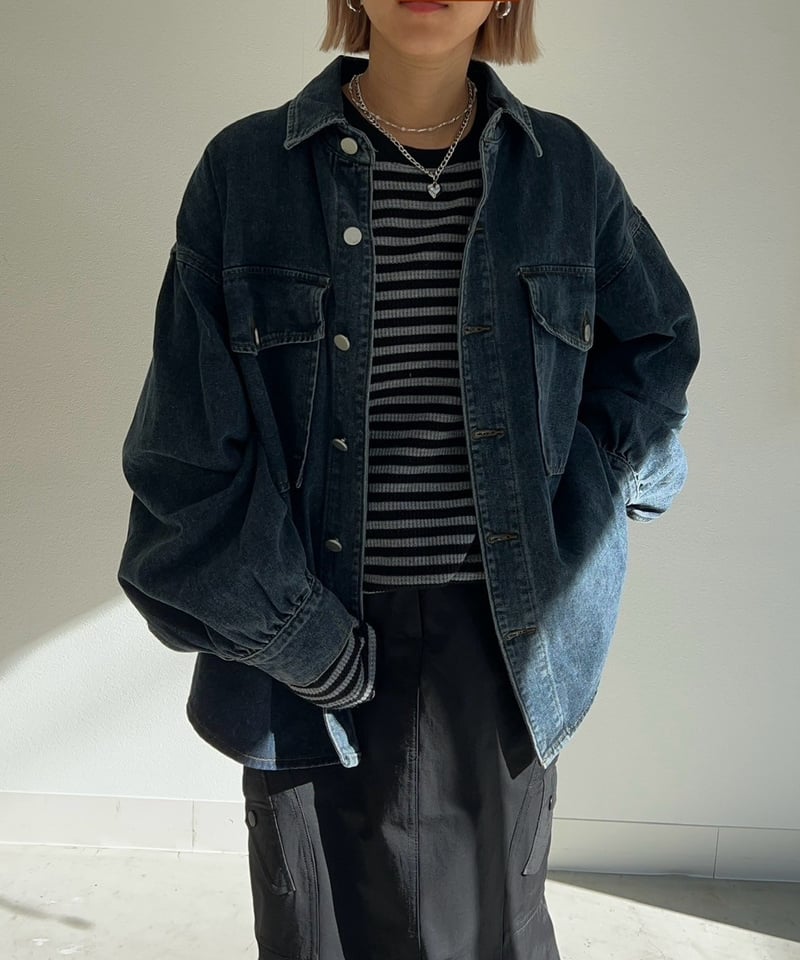 Wide SH-jacket'Denim'#5281 | tablethotel-SEGUR.