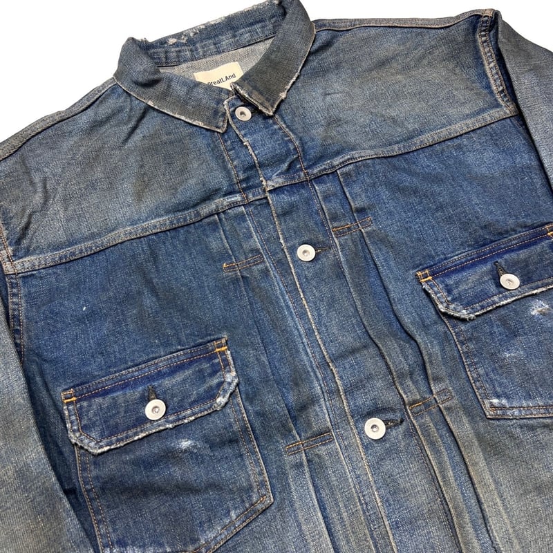 greatLAnd ORIGINAL LOGAN 10YEARS DENIM JACKET 2