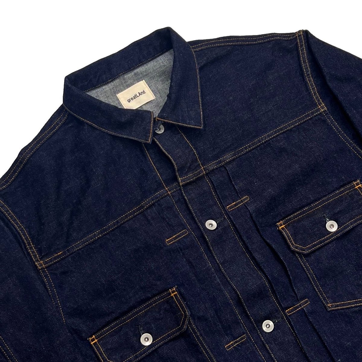 greatLAnd ORIGINAL LOGAN DENIM JACKET 2nd T-BAC