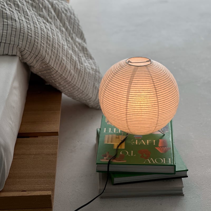 light-03298 round 和紙 スタンドライト | ART OF BLACK