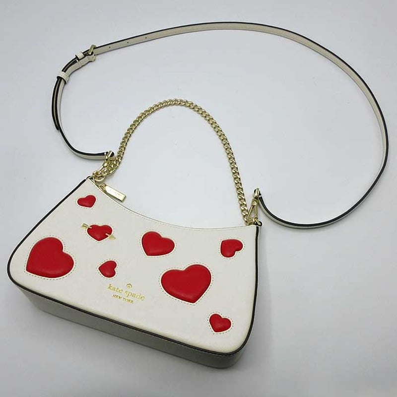 ケイトスペード ニューヨーク ショルダーバッグ レザー インセット