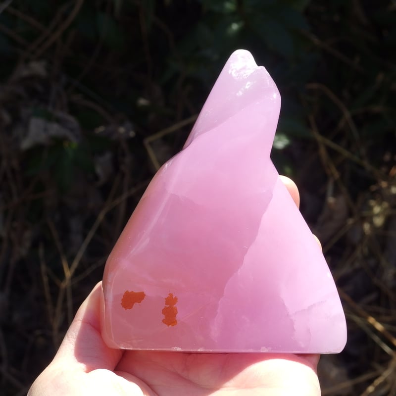 ピンクアラゴナイト（大サイズ/スタンド） | Crystal Light