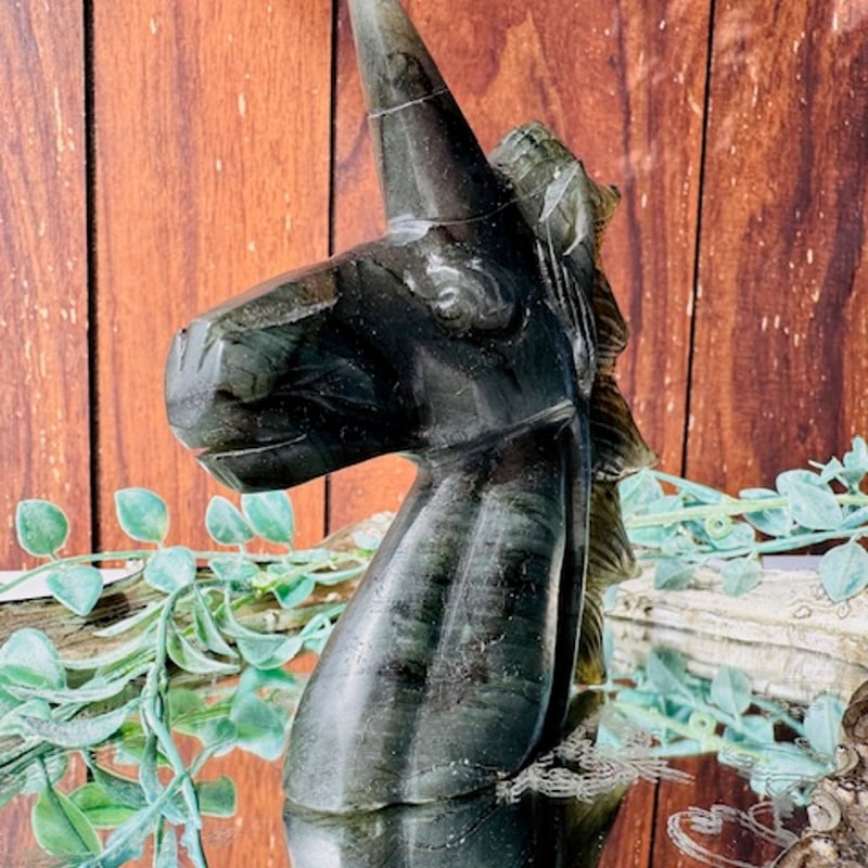 ラブラドライトのユニコーン | 天然石と雑貨のお店 Angel's voice