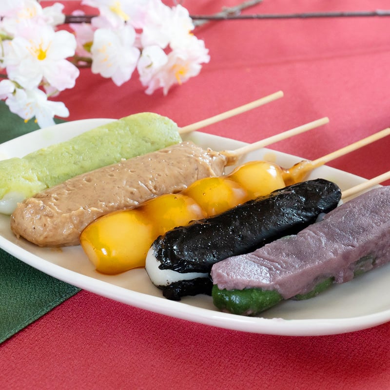 冷凍]つや姫・串だんご ＜ごま＞ | じんだん本舗 大江