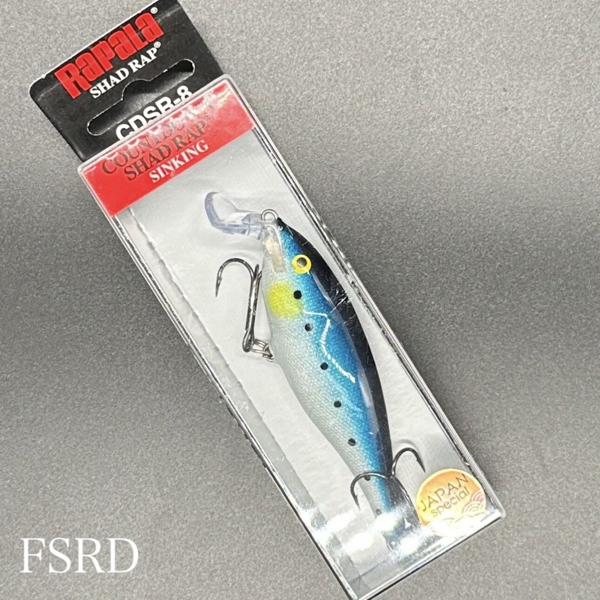 ラパラ RAPALA 旧パーチカラー ファットラップ カウントダウン 8個