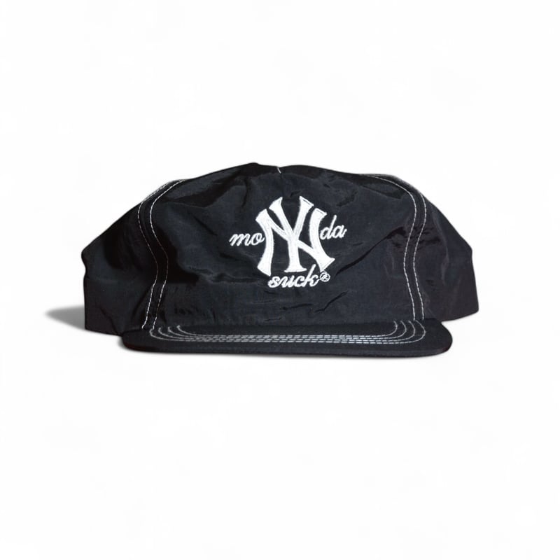 MONDAYSUCK Nylon NYC Hat - Black | RAWDRIP OSAK