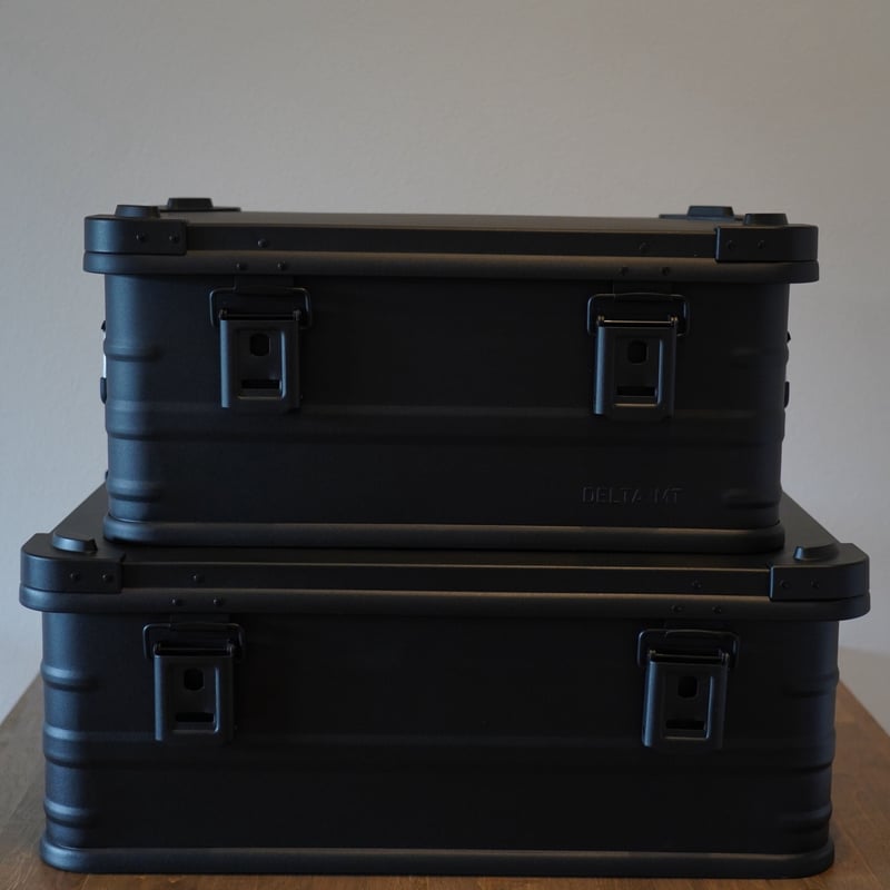 DELTA/MT Extreme X 39アルミコンテナ ブラック アルミ収納ボックス