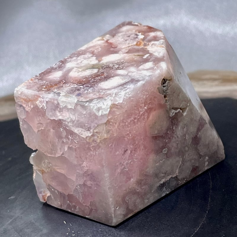 ピンクアメジスト【桜瑪瑙】ピンクフラワーアゲート◇フリーフォーム