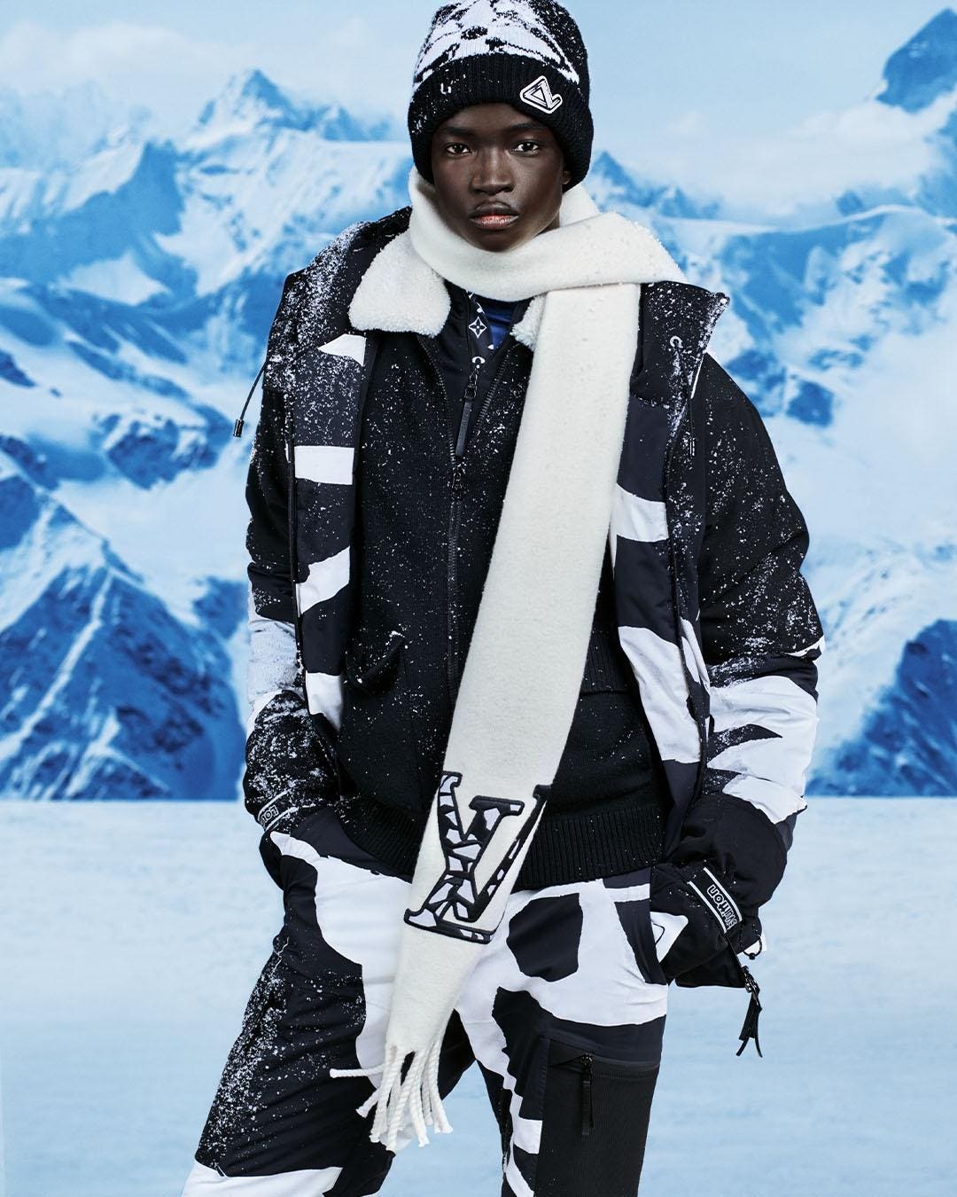 Louis Vuitton 'Snow' Jumps Between The Slopes And Street Style