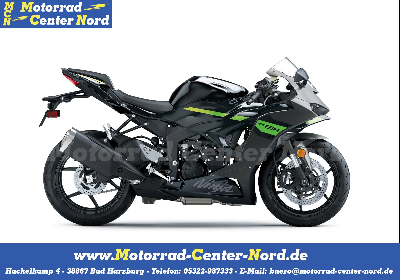 Motorrad Kawasaki Ninja ZX-6R, Modell 2026 636€ Starterbonus