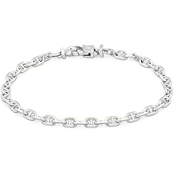 Amazon.co.jp: Tomwood Venetian Bracelet Single M Silver Chain