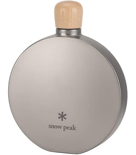 Amazon | スノーピーク(snow peak) チタン スキットルM T012 | Snow