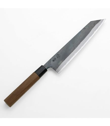 Amazon | 源光金 牛刀 両刃 210mm 日本鋼 共口金付き 黒合板柄