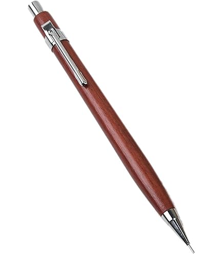 Amazon.co.jp: MONOW 木軸シャーペン 木製 シャープペンシル (ブラック