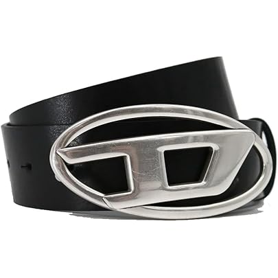 Amazon | [Diesel]ユニセックス ロゴベルト B-1DR X08516 PR666