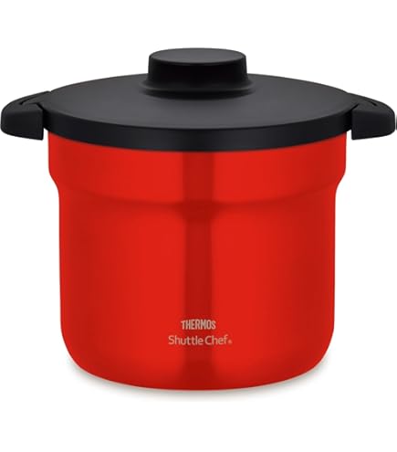 Amazon｜サーモス 真空保温調理器 シャトルシェフ 3.0L キャロット KBE
