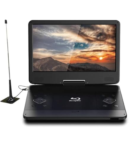 Amazon | グリーンハウス 14型ワイド ポータブルブルーレイプレーヤー