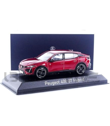Amazon | ノレブ 1/43 プジョー 408 GT ハイブリッド 2023 オブ