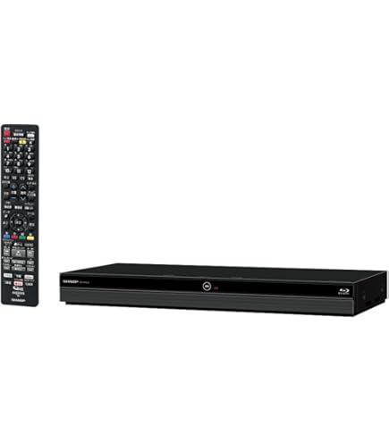 Amazon | Panasonic 500GB 2チューナー ブルーレイレコーダー ブラック