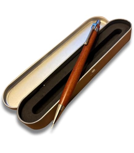 Amazon.co.jp: 工房楔 特上花梨瘤ローズウッド シャープペンシル 超