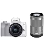 Amazon.co.jp: Canon Mirrorless Digital Camera EOS M10, White, With