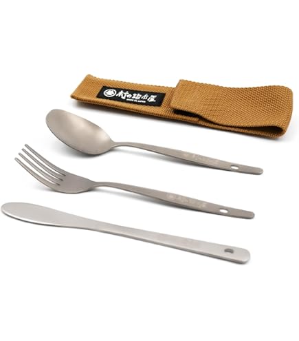 スノーピーク チタンロングスプーン ＆ チタンロングフォーク 廃盤