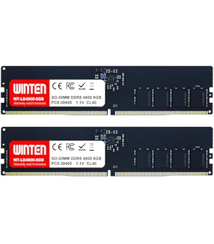 Amazon.co.jp: Samsung 16GB (2x8GB) DDR5 4800MHz PC5-38400 CL40