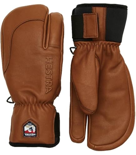 Amazon | HESTRA(ヘストラ) 3-FINGER GTX FULL LEATHER 100 Black 5