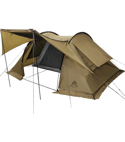 Amazon.co.jp: North Eagle(ノースイーグル) テント アーチ2ルーム