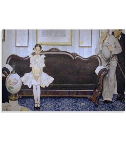 Amazon.co.jp: Norman Rockwell ノーマン・ロックウェル 鏡に向かう