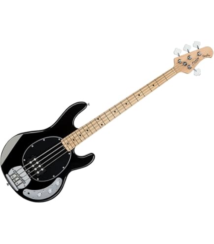 Amazon | Sterling by Music Man Stingray HH Bass in Olive | エレキ