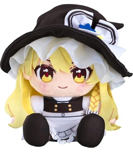 Amazon.co.jp: 特典缶バッジ付き 東方ぬいぐるみシリーズ 77 霧雨魔