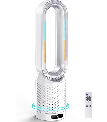 Amazon | Dyson AM04 Hot + Cool Heater/Table Fan, White by Dyson