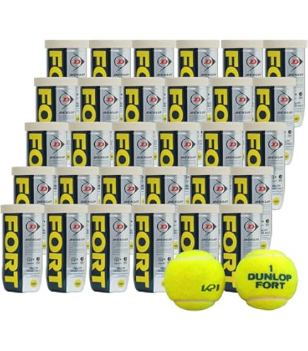 Amazon | ダンロップ DUNLOP テニスボール DUNLOP FORT（ダンロップ