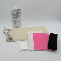 Amazon.co.jp: おなか本舗 ひまし油湿布セット ヒマシ油温熱アンポ付